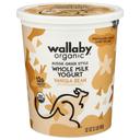 Wallaby Organic Aussie Greek Vanilla Bean Whole Milk Yogurt, 32 Ounce -- 6 per case
