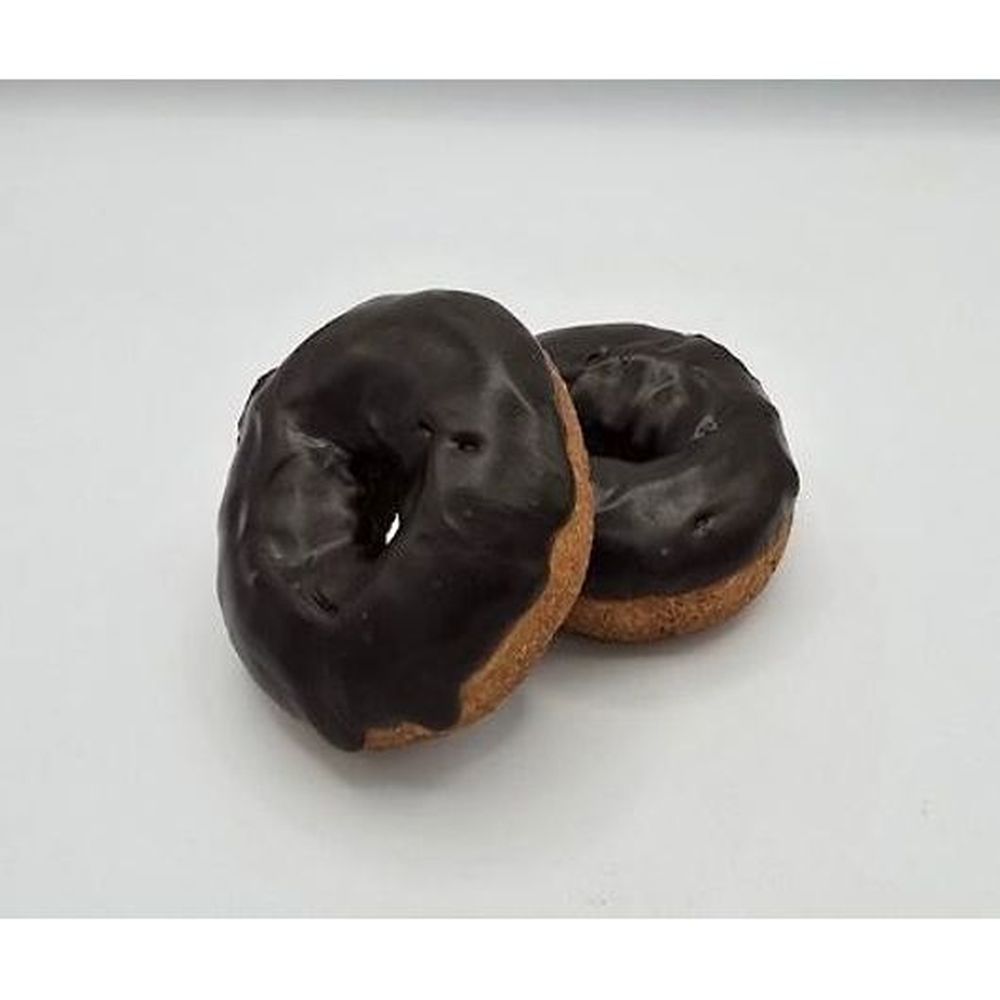 Prairie City Bakery Classic Chocolate Iced Cake Donut, 3.25 Ounce -- 24 per case