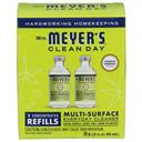 Mrs Meyers Lemon Verbena Multi-Surface Everyday Cleaner Refill, 2 count -- 12 per case