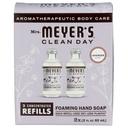 Mrs Meyers Lavender Scent Foaming Hand Soap Refill, 2 count -- 12 per case