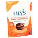 Lilys Milk Chocolate Style Peanut Butter Cups, 3.2 Ounce -- 12 per case
