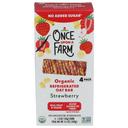 Once Upon A Farm Organic 1.6 Ounce Refrigerated Strawberry Oat Bar, 4 count -- 6 per case