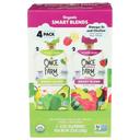 Once Upon A Farm Organic Smart Blend 2 Flavor Baby Food, 12.8 Ounce -- 6 per case