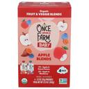 Once Upon A Farm Apple Blends Baby Food, 12.8 Ounce -- 6 per case