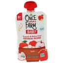 Once Upon A Farm Organic Apple Oatmeal Blend Baby Food, 3.2 Ounce -- 8 per case