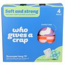 Who Gives A Crap Recycled Toilet Paper Roll, 4 count -- 6 per case