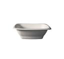 Kitch 24/7 White Square Molded Fiber Bowl, 24 Ounce -- 400 per case