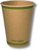 Responsible Products Tree-Less Natural Kraft Compostable Paper Hot Cup, 12 Ounce Capacity -- 1000 per case