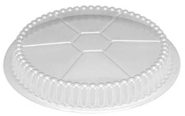 Responsible Products Plastic Lid for 8 inch Round Take Out Pan -- 500 per case