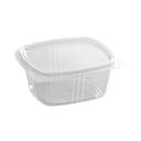 Responsible Products Clear Rectangle Compostable Deli Container, 16 Ounce Capacity -- 200 per case