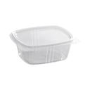 Responsible Products Clear Rectangle Compostable Deli Container, 32 Ounce Capacity -- 200 per case