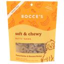 Bocces Nutty Nana Peanut Butter and Banana Recipe Soft and Chewy Dog Treat, 6 Ounce -- 12 per case
