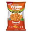 Jacksons Cheddar Flavored Avocado Oil Super Veggie Straws, 5 Ounce - 12 per case