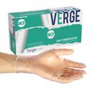 AmerCareRoyal Large Clear Powdered Verge Vinyl Gloves, 1000 count