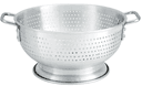 Winco Aluminum Colander with Base and Handle, 11 Quart -- 6 per case