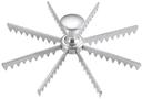 Winco Aluminum 8 Cut Pie Cake Marker