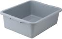 Winco Gray Heavy Duty Dish Box, 21 x 17 x 7 inch -- 8 per case