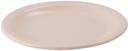 Winco Melamine Tan Round Plate, 7.5 inch Dia. -- 12 per case