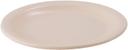 Winco Melamine Tan Round Plate, 9 inch Dia. -- 12 per case