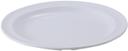 Winco Melamine White Round Plate, 9 inch Dia. -- 12 per case