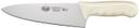Winco Stal Chefs Knife with White Handle, 8 inch