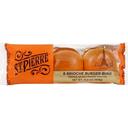 St. Pierre Brioche Hamburger Bun, 6 count - 14 per case