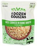 A Dozen Cousins Classic Broth Rice Cooked in Bone Broth, 8 Ounce -- 6 per case