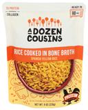 A Dozen Cousins Spanish Yellow Rice Cooked in Bone Broth, 8 Ounce -- 6 per case