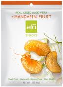 Alo Dried Aloe Vera Plus Mandarin Fruit Snacks, 2.1 Ounce -- 10 per case