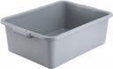 Winco Standard Weight Gray Dish Box, 21 1/2 x 15 x 7 inch -- 6 per case