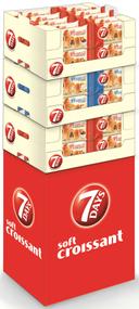 7 Days Croissant - Shipper, 75 Gram -- 60 per case