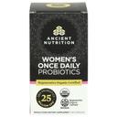 Ancient Nutrition Organic Womens Once Daily Probiotics Capsules, 30 count -- 3 per case