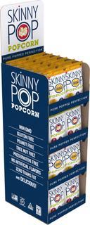 Skinnypop Original and Aged White Cheddar Popcorn - Display, 4.4 Ounce -- 48 per case.