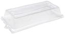 Primeware Rectangle Clear Plate Lid Only -- 500 per case.