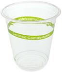 Primeware Clear PLA Compostable Cup, 12 Ounce -- 1000 per case.