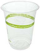 Primeware Clear PLA Compostable Cup, 16 Ounce -- 1000 per case.