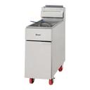 Migali 50 Pound Liquid Propane Fryer, 15.6 inch Width x 30.1 inch Depth x 44.4 inch Height