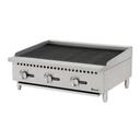Migali Countertop Char Rock Broiler, 36 inch Width x 27.6 inch Depth x 15.2 inch Height