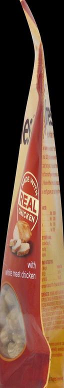 Meow Mix Irresistables Soft Real White Meat Chicken Cat Treat, 3 Ounce -- 5 per case.