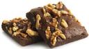 Sweet Sams 24 Cut Walnut Brownie Dessert Bar -- 24 per case