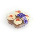 Sweet Sams Small Carrot Cream Cheese Cupcake - 4 count per pack -- 6 packs per case