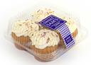 Sweet Sams Small Vanilla Buttercream Cupcake - 4 per pack -- 6 packs per case