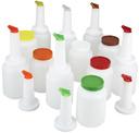 Winco Liquor/Juice Pour Bottle Set, 2 Quart -- 1 set