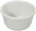 Winco White Fluted Ramekin, 4 Ounce -- 12 per case