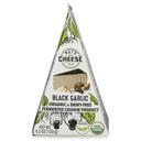 Nuts for Cheese Organic Black Garlic Wedge Cheese, 4.23 Ounce -- 6 per case