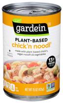 Gardein Plant Based Chicken Noodle Soup, 15 Ounce -- 12 per case
