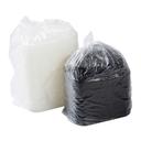 Royal Black Clear Top Rectangle Polypropylene To Go Combo Container, 12 Ounce -- 150 per case.