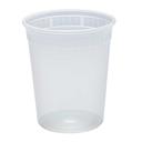 Amercare Clear Polypropylene Deli Container, 32 Ounce -- 480 per case.