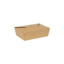 Inno-Pak Number 3 Innobox Edge Brown Kraft Poly Coated Inside Paper Box, 56 Fluid Ounce Capacity -- 130 per case