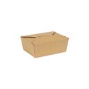 Inno-Pak Number 8 Innobox Edge Brown Kraft Poly Coated Inside Paper Box, 29 Fluid Ounce Capacity -- 130 per case